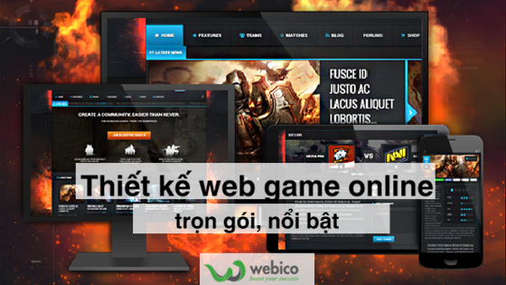 Thiết Kế Web Game Online
