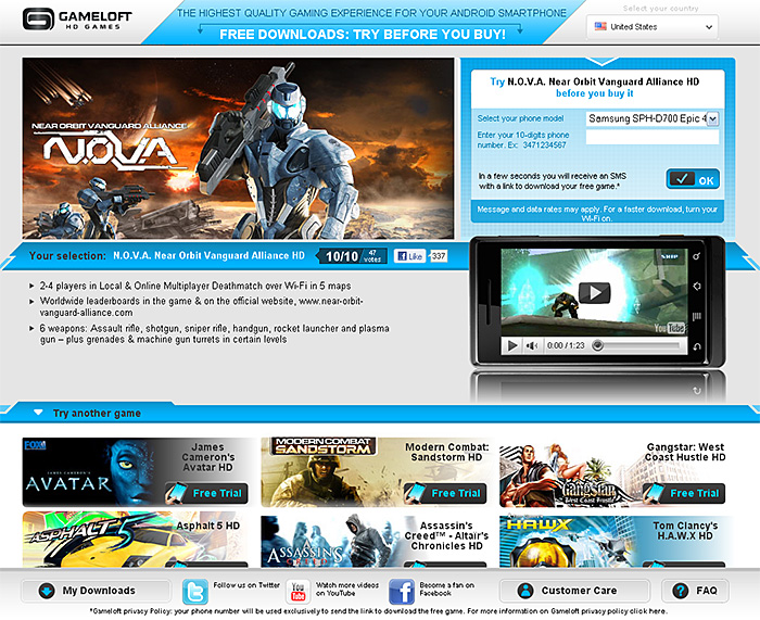Gameloft Android