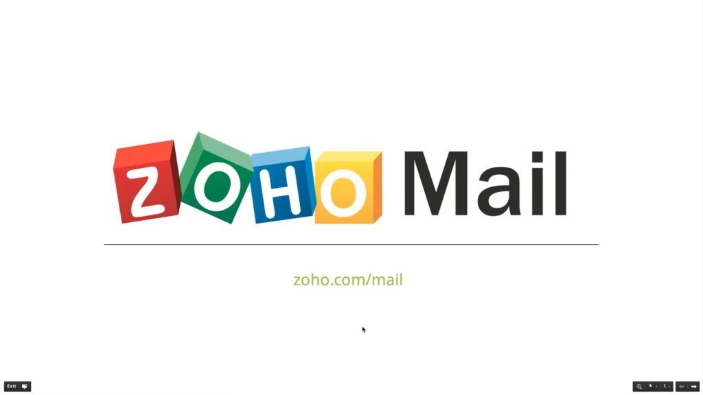 Điểm khác biệt của Zoho là cho phép bạn sử dụng tên miền riêng ngay khi đăng ký mà không cần phải thông qua một dịch vụ khác